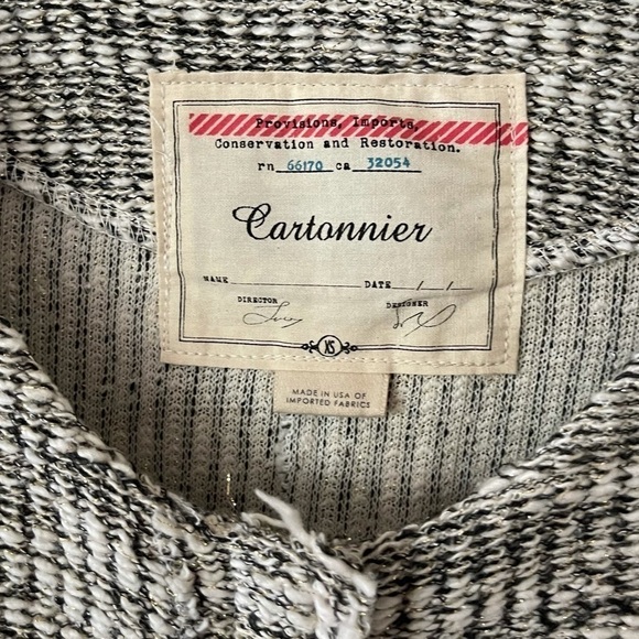 Anthropologie Cartonnier Metallic Tweed Blazer - Picture 4 of 6